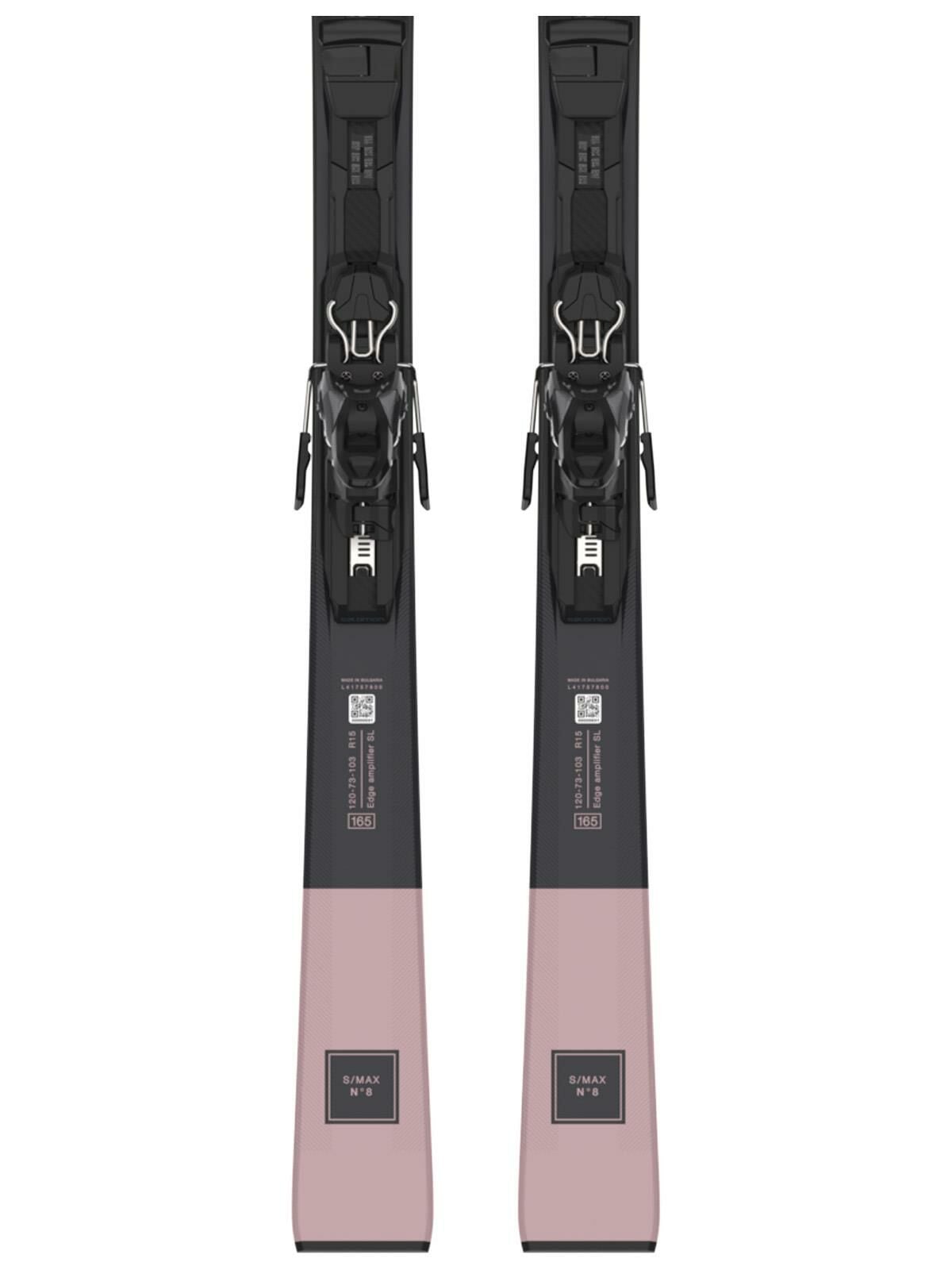 Salomon S/MAX N 8 Kadın Kayak + Bağlaması-L47505300