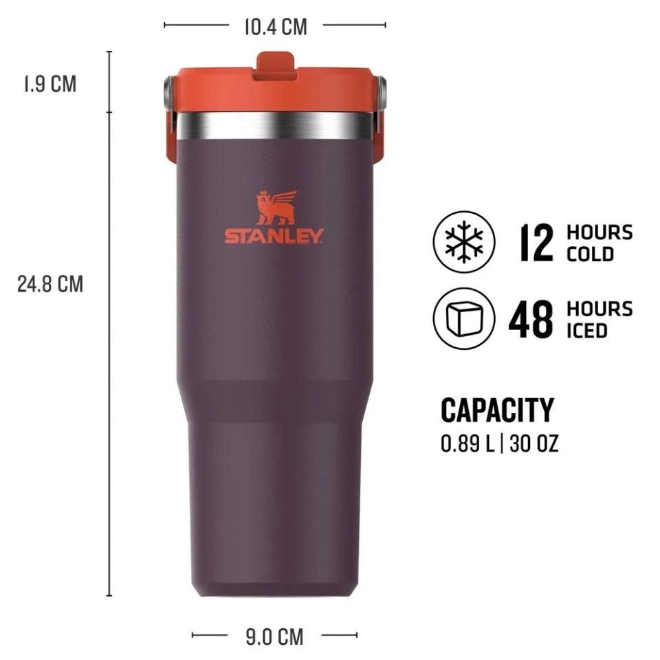 Stanley The IceFlow Flip Straw Termos Bardak 0.89 LT-10-09993-538