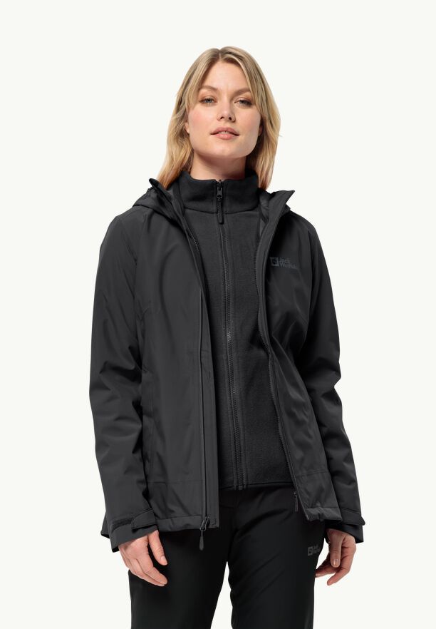 Jack Wolfskin Moonrise 3IN1 Kadın Outdoor Mont-1115621