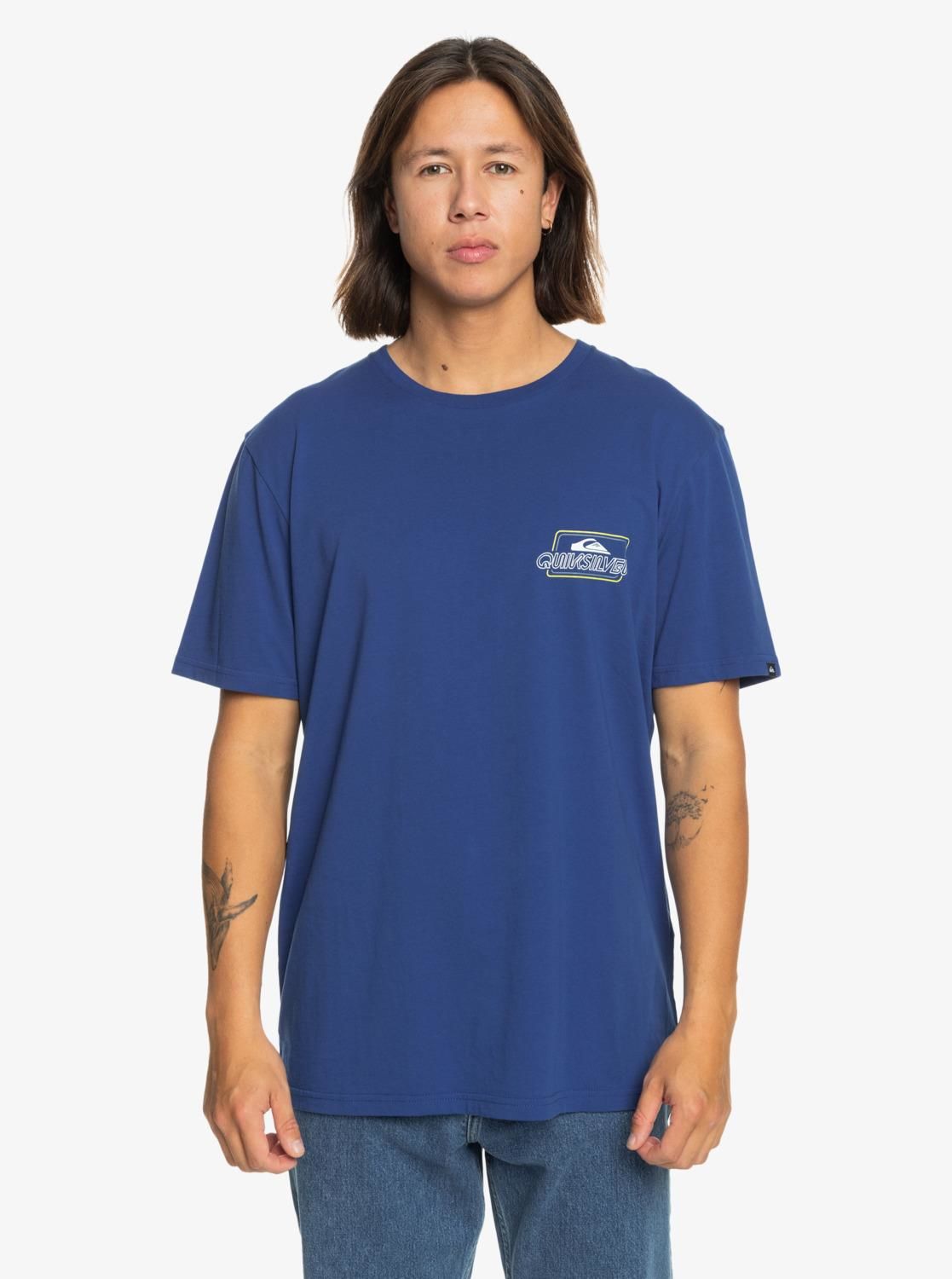 Quiksilver Line By Line Erkek T-Shirt-EQYZT07668