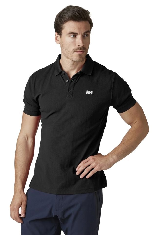 Helly Hansen Driftline Erkek Polo Yaka T-Shirt-HHA.50584 990/BLACK - XXL