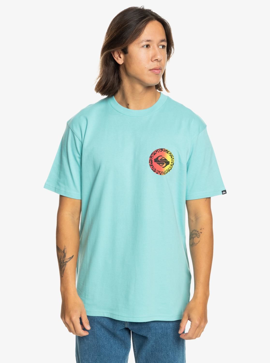 Quiksilver Long Fade SS Erkek T-Shirt-EQYZT07670