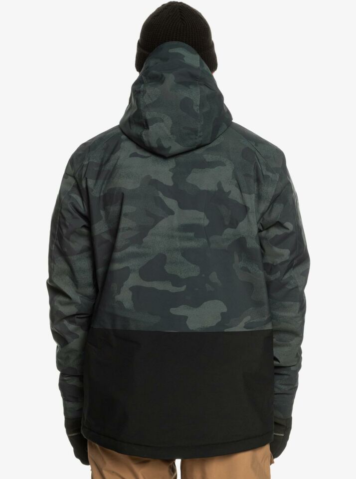 Quiksilver Mission Printed Block Erkek Kayak/Snowboard Montu-EQYTJ03403