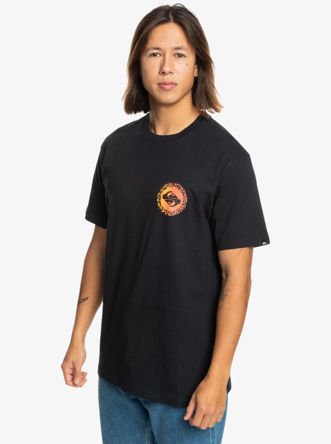 Quiksilver Long Fade SS Erkek T-Shirt-EQYZT07670