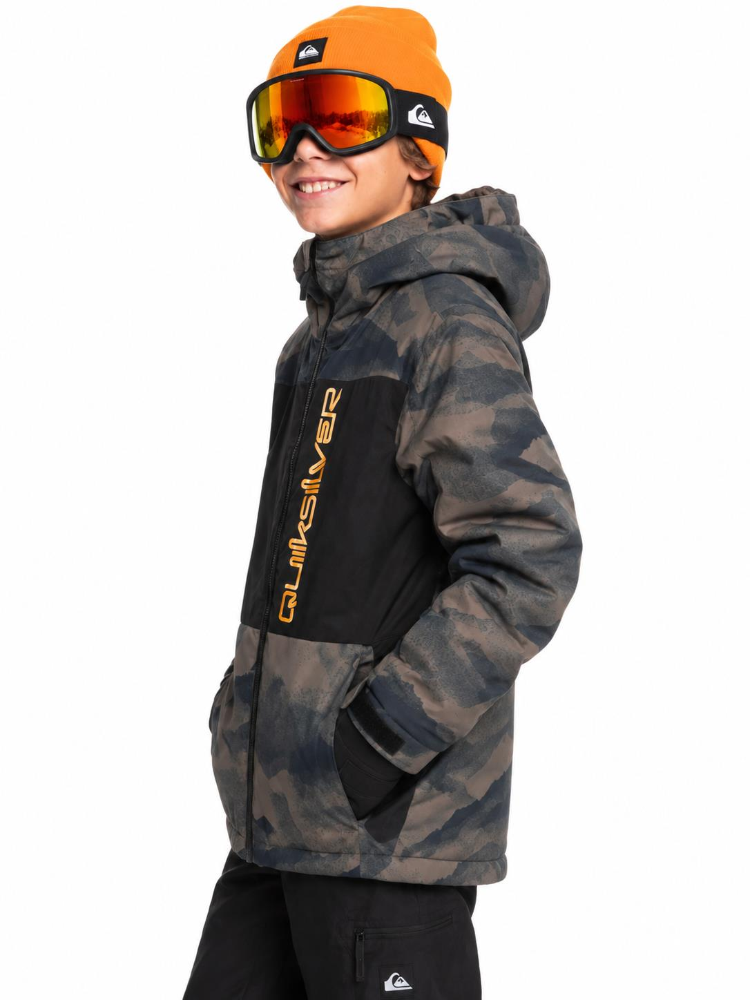 Quiksilver Side Hit 8-16 Yaş Çocuk Kayak/Snowboard Montu-EQBTJ03195