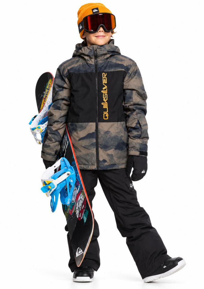 Quiksilver Side Hit 8-16 Yaş Çocuk Kayak/Snowboard Montu-EQBTJ03195