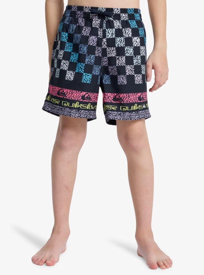 Quiksilver Everday Printed Volley 8-16 Yaş Çocuk Deniz Şortu-EQBJV03540TEP