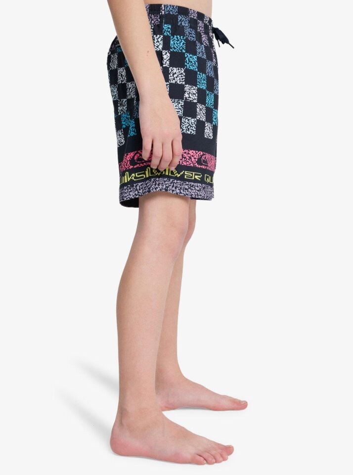 Quiksilver Everday Printed Volley 8-16 Yaş Çocuk Deniz Şortu-EQBJV03540TEP
