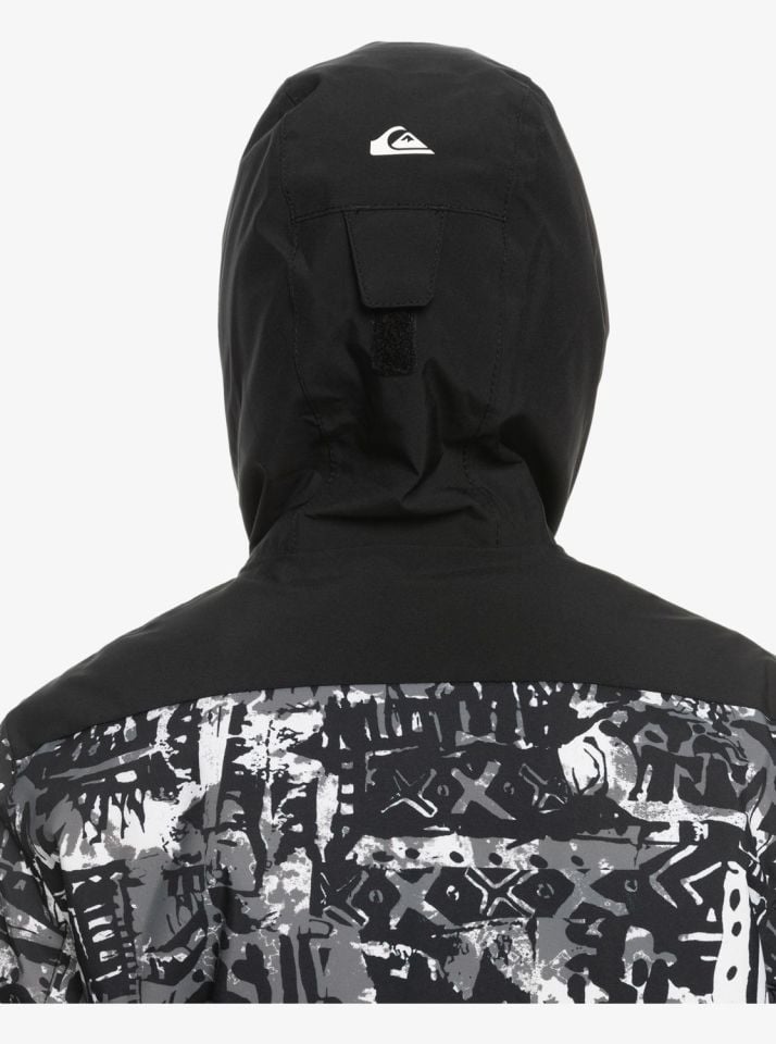 Quiksilver Mission Printed Block 4-16 Yaş Çocuk Kayak/Snowboard Montu-EQBTJ03155