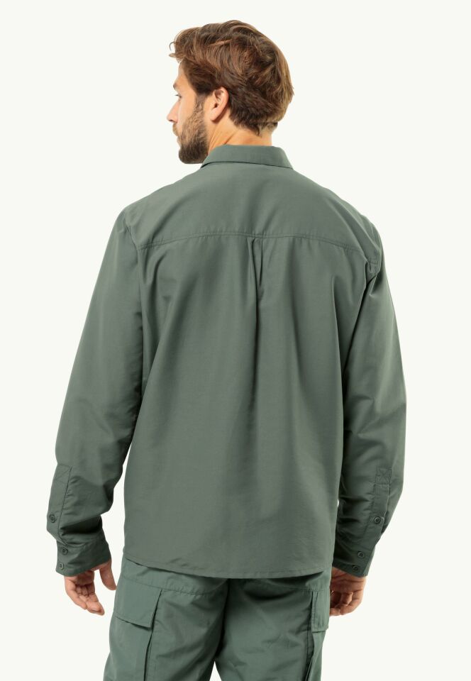 Jack Wolfskin Barries L/S Erkek Gömlek-1404101