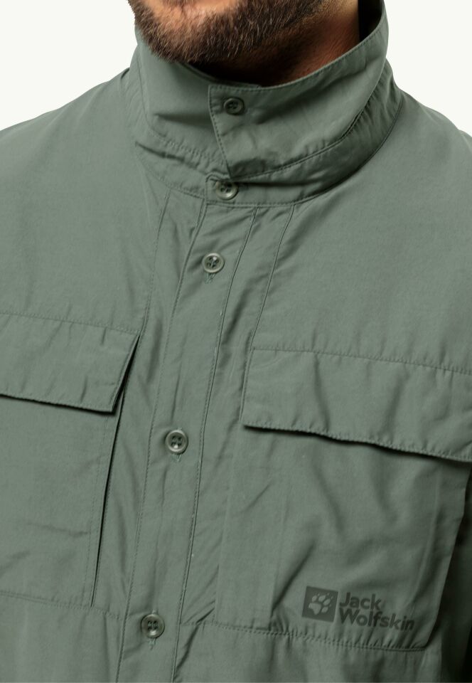 Jack Wolfskin Barries L/S Erkek Gömlek-1404101