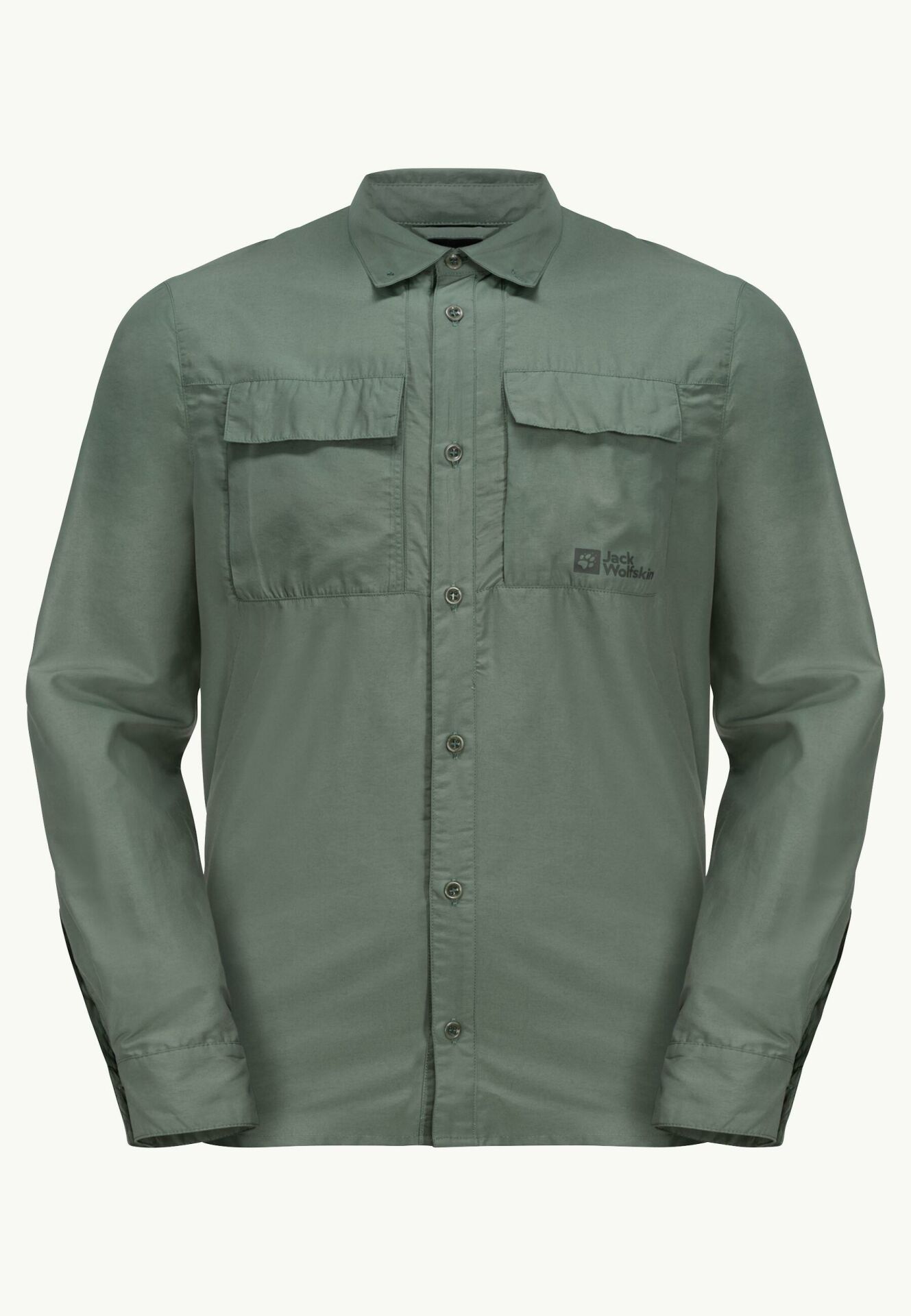 Jack Wolfskin Barries L/S Erkek Gömlek-1404101