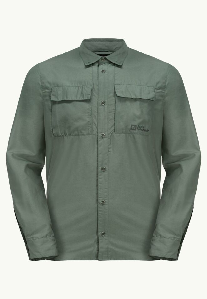 Jack Wolfskin Barries L/S Erkek Gömlek-1404101