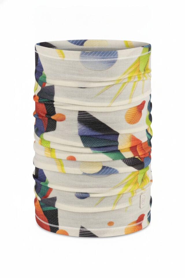 Buff Merino Lightweight Prints Mareck Boyunluk-139104.003