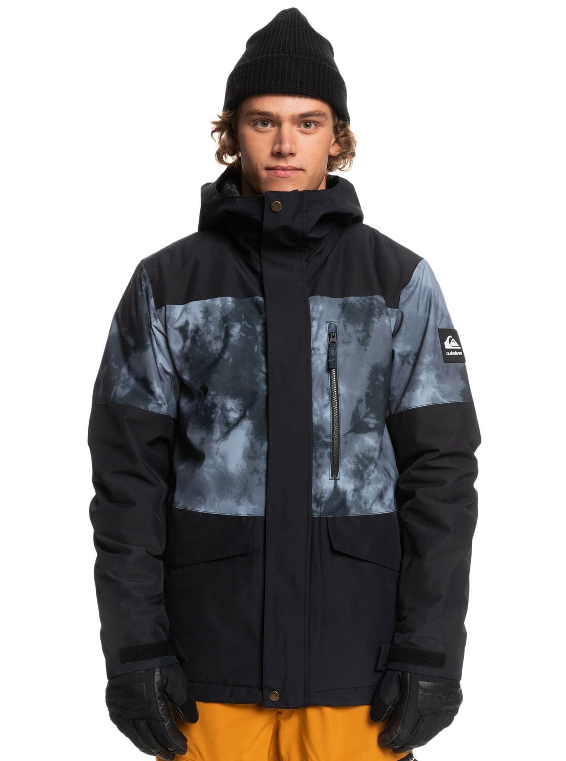 Quiksilver Msn Printed Block Erkek Kayak/Snowboard Montu-EQYTJ03339