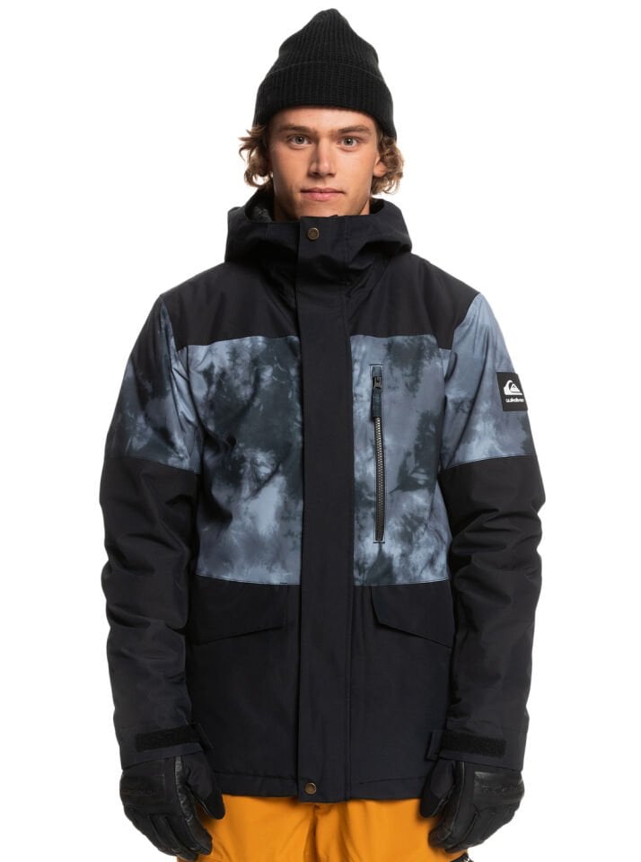 Quiksilver Msn Printed Block Erkek Kayak/Snowboard Montu-EQYTJ03339