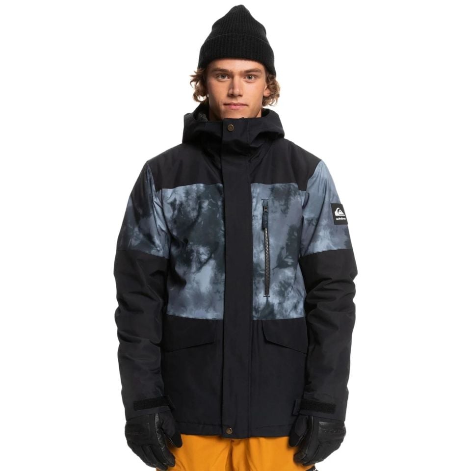 Quiksilver Msn Printed Block Erkek Kayak/Snowboard Montu-EQYTJ03339