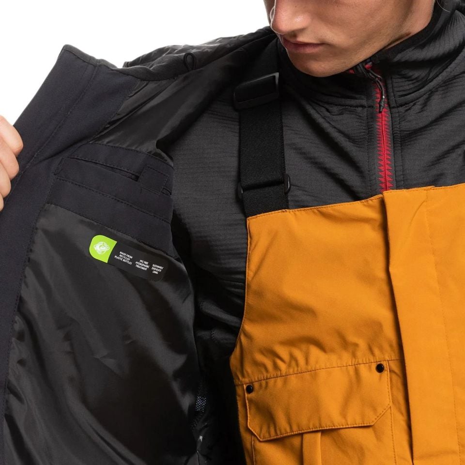 Quiksilver Msn Printed Block Erkek Kayak/Snowboard Montu-EQYTJ03339
