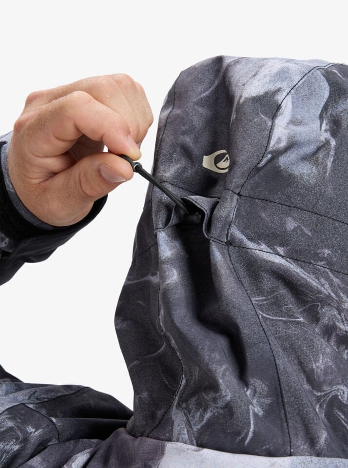 Quiksilver Sycamore Printed Erkek Kayak/Snowboard Montu-EQYTJ03514