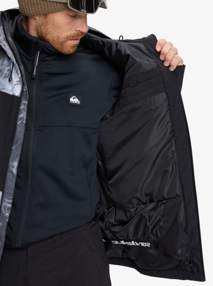 Quiksilver Sycamore Printed Erkek Kayak/Snowboard Montu-EQYTJ03514