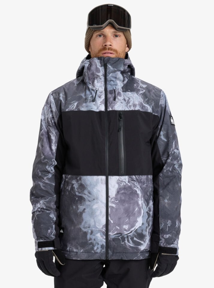 Quiksilver Sycamore Printed Erkek Kayak/Snowboard Montu-EQYTJ03514