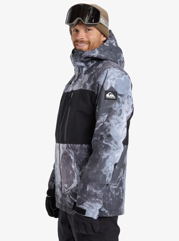 Quiksilver Sycamore Printed Erkek Kayak/Snowboard Montu-EQYTJ03514