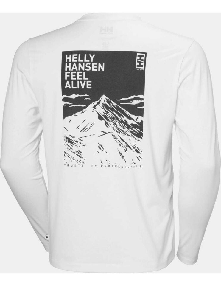 Helly Hansen Skog Graphic Uzun Kollu Erkek T-Shirt-HHA.63407