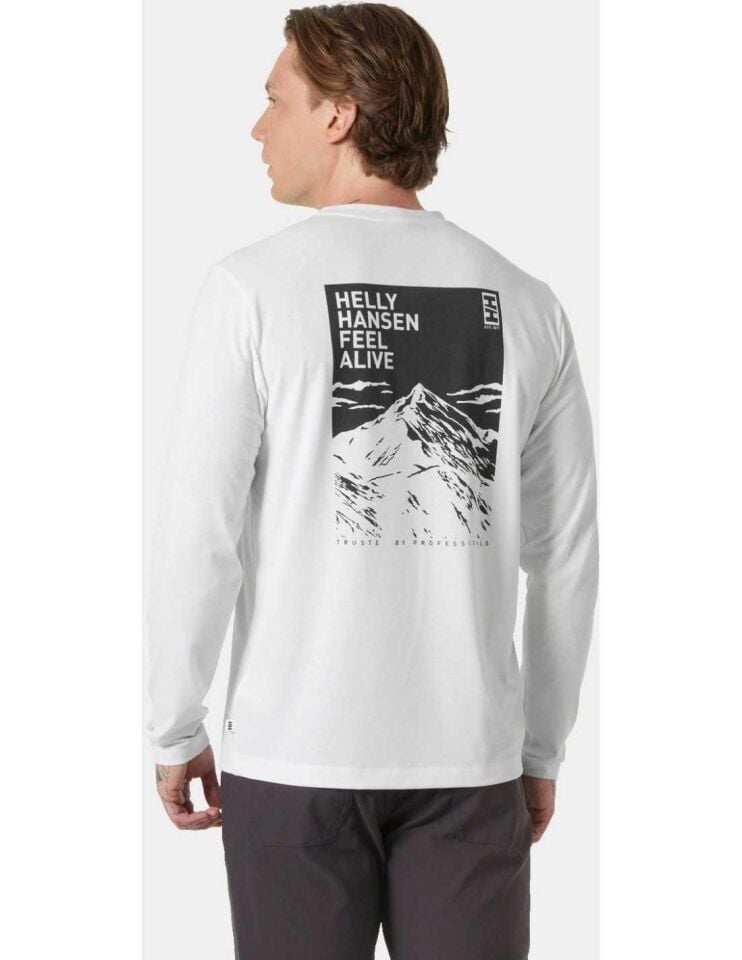 Helly Hansen Skog Graphic Uzun Kollu Erkek T-Shirt-HHA.63407