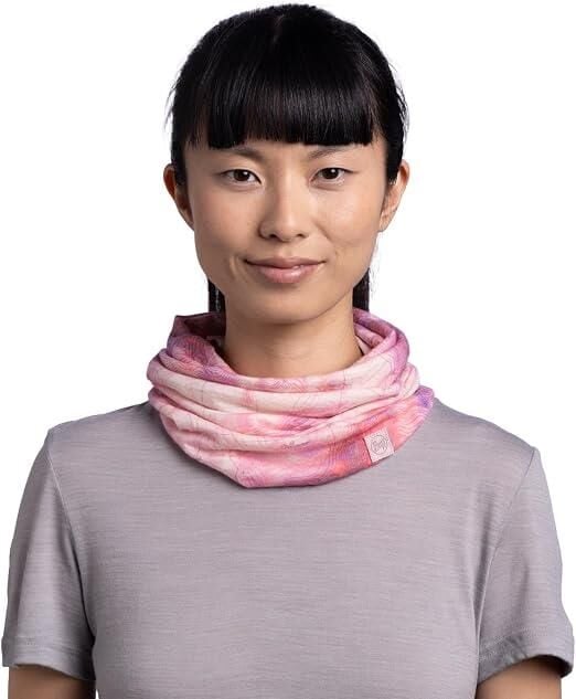Buff Merino Lightweight Prints Orisa Boyunluk-137890.513