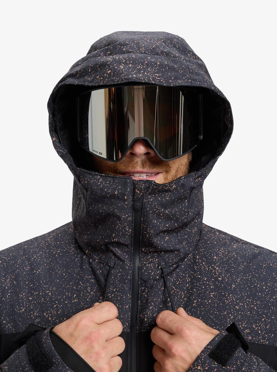 Quiksilver Sycamore Printed Erkek Kayak/Snowboard Montu-EQYTJ03514