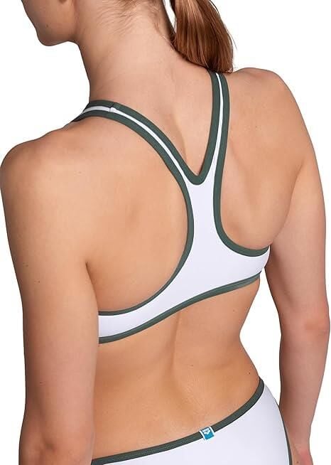 Arena Women's Arena Logo Brassiere Race Kadın Bikini-AR007047BLK