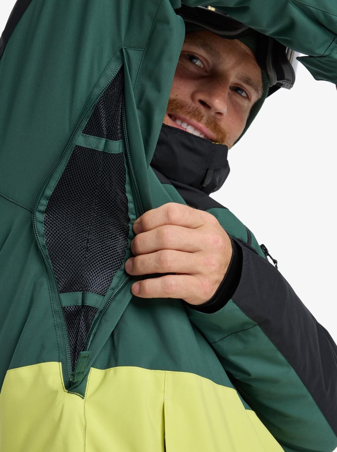Quiksilver Sycamore Block Erkek Kayak/Snowboard Montu-EQYTJ03503
